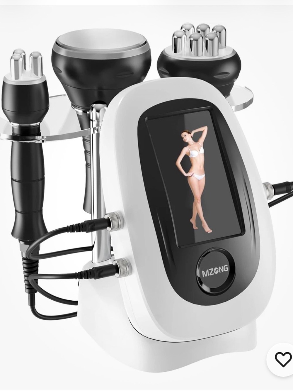 Ultrasonic RF Cavitation Body Sculpting /skin tightening Machine - White & Black